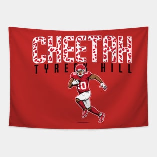 Tyreek Hill Cheetah Tapestry