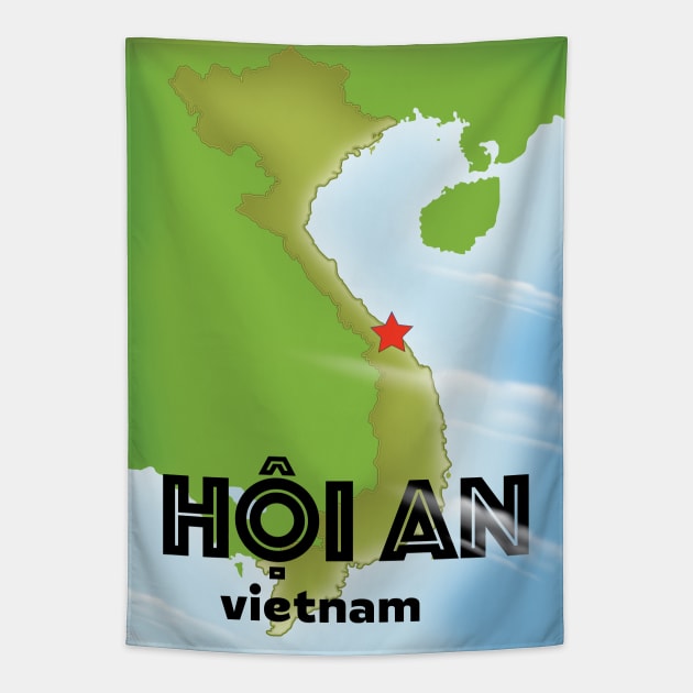 hoi an Vietnam Tapestry by nickemporium1