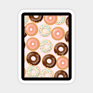 Donuts Pattern Magnet