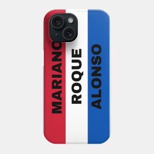 Mariano Roque Alonso City in Paraguay Flag Colors Phone Case