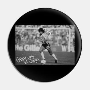 DIEGO MARADONA | GRACIAS | EL DIEGO | FOOTBALL Pin