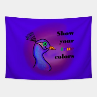 Show Your True Colors Tapestry