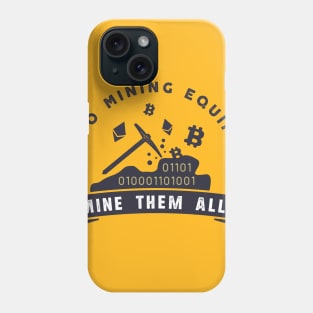 Cryptocurrency Mining Equipment Phone Case