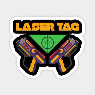 Gift for Laser Tag PLayers Funny Game one Laser Tag Birthday Party Magnet