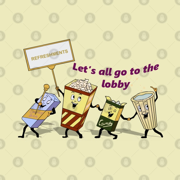 Let's all go to the lobby (dark letters) by CTBinDC