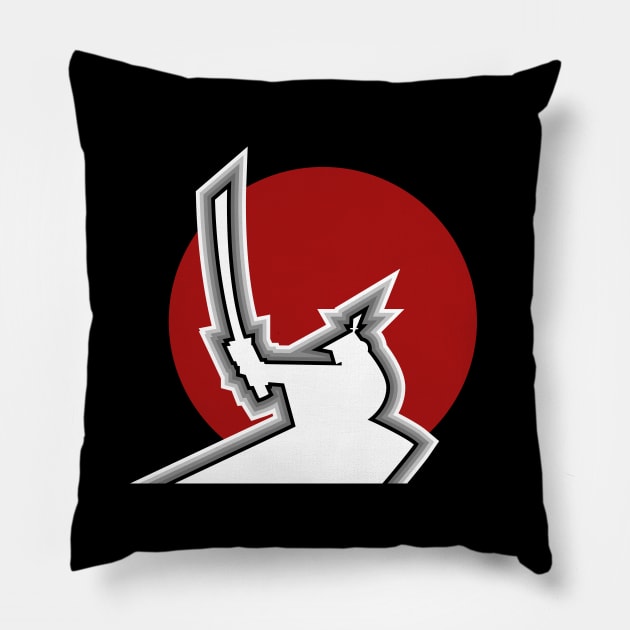 Watch Out Pillow by Phil Tessier