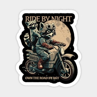 RACOON RIDE Magnet