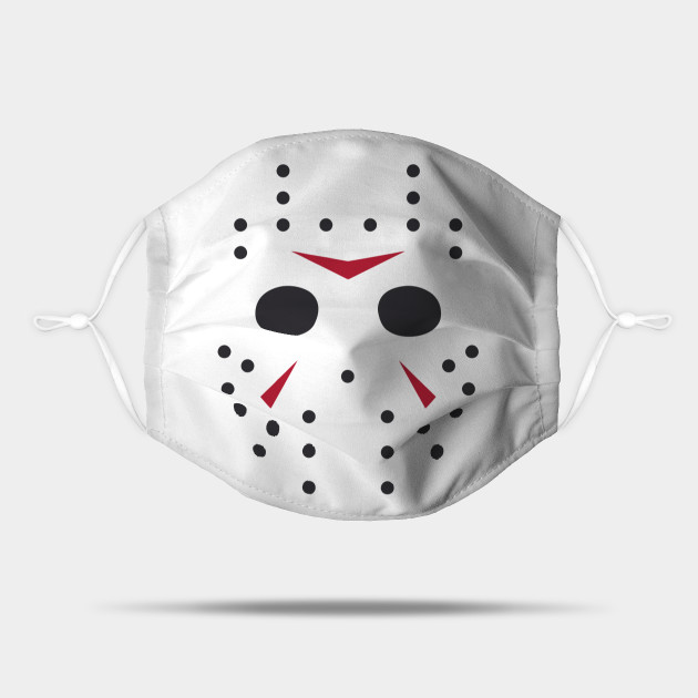 Gooey voldtage hellig Jason Voorhees Friday the 13th - Hockey Mask - Jason Voorhees - Mask |  TeePublic