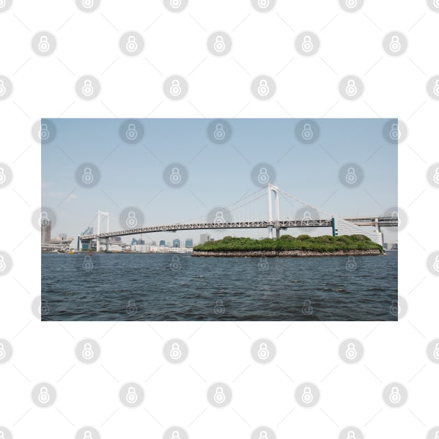 Tokyo Bridge With Island by jojobob