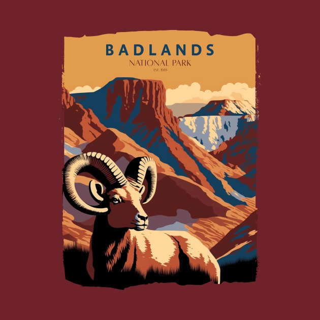 Badlands National Park by Wintrly