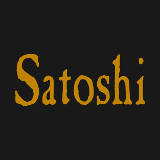 Satoshi T-Shirt