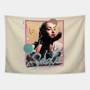 Sade || Retro Art Tapestry