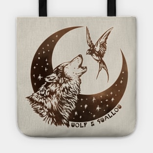 Wolf & Swallow - Moonlight Serenade [EARTH] Tote