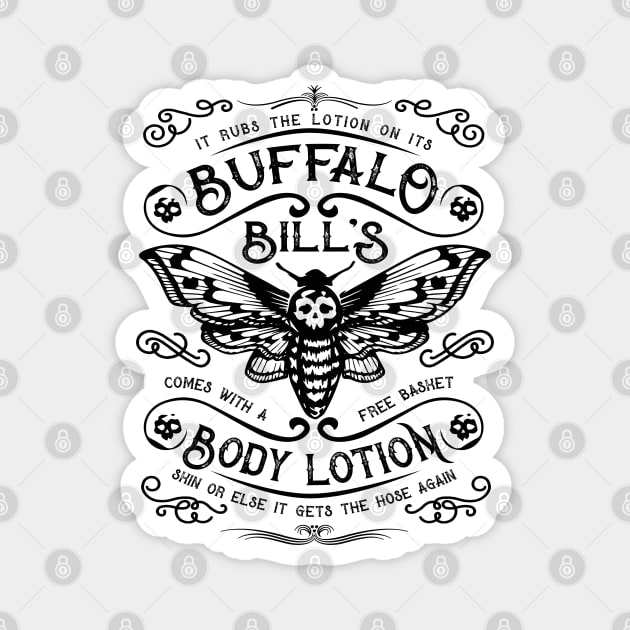 Buffalo Bills Body Lotion Label Lts Magnet by Alema Art