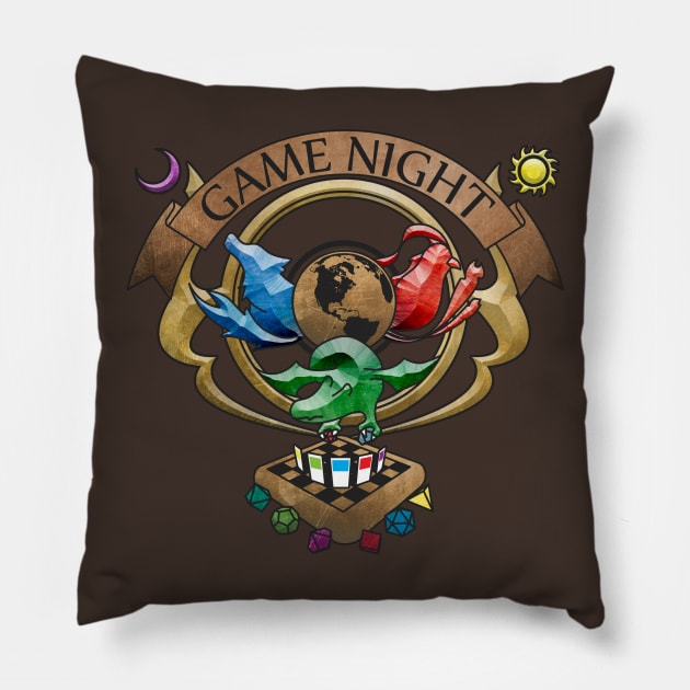 Game Night Pillow by CVDesign