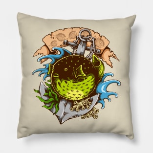 Fierce Fugu Pillow