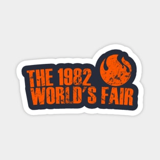 World's Fair 1982 Knoxville Distressed Magnet