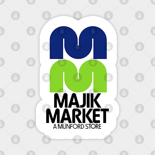 Majik Market Magnet by RetroZest