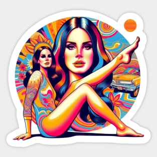 Lana Del Rey Stickers for Sale  Bubble stickers, Band stickers, Phone  stickers