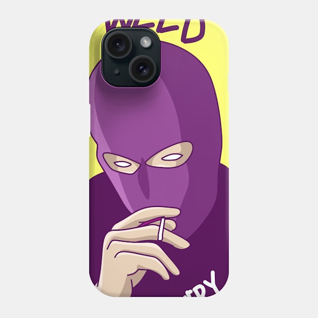 gangster masked Phone Case by septian