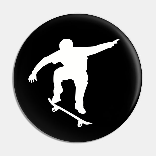 Skateboard Pin by Designzz