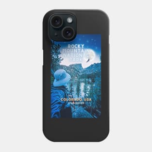 Rocky Mountain National Park - Dream Lake Poster Phone Case