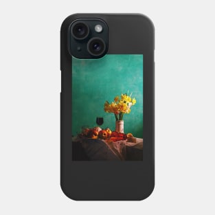 Still life with narcissi Phone Case