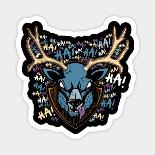 Evil Deer Magnet