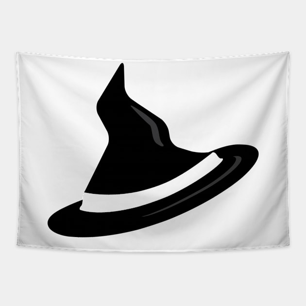 Halloween witch hat Tapestry by beaching