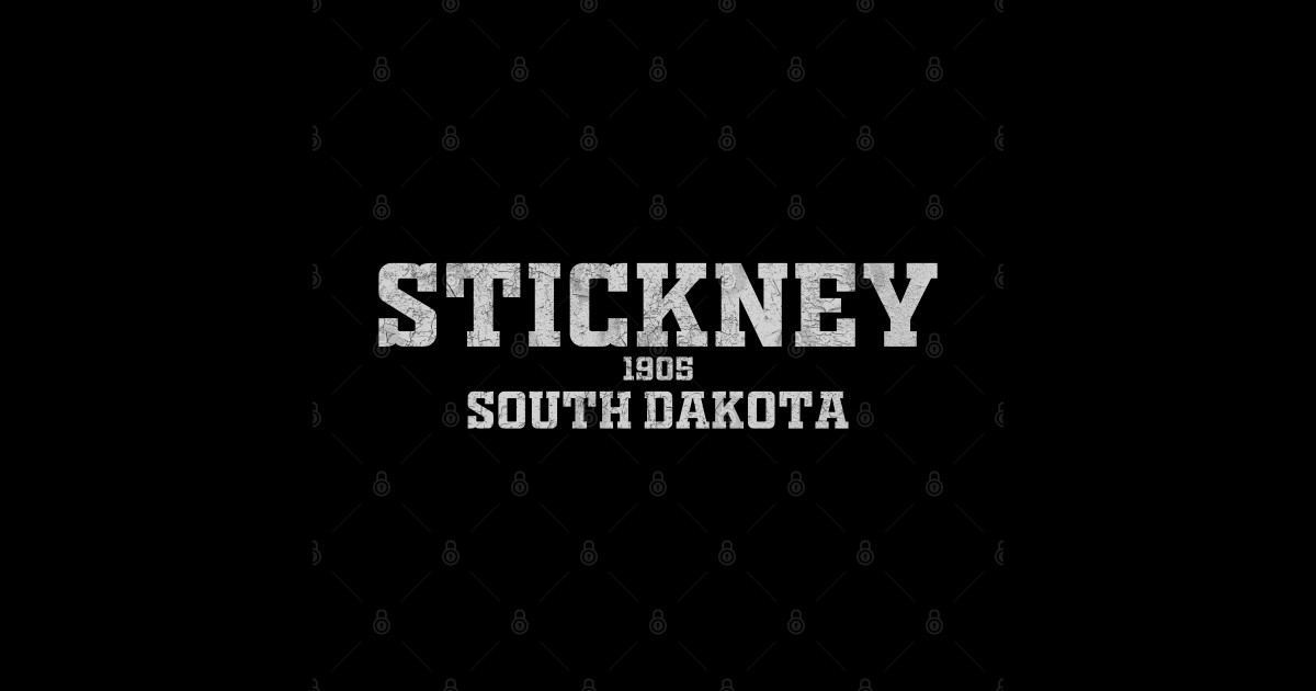Stickney South Dakota Stickney South Dakota Sticker TeePublic
