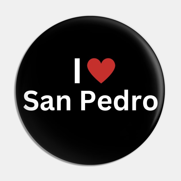 I Love San Pedro Pin by Hayden Mango Collective 