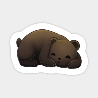 Cute Black Bear Magnet