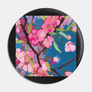 Cherry blossoms Pin