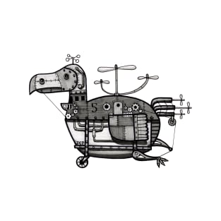 Flying Dodo: Steampunk Machine T-Shirt