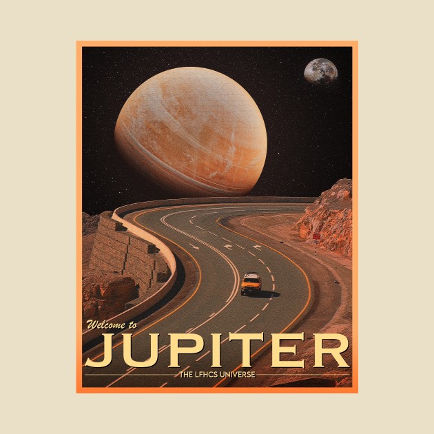 POSTCARD: JUPITER. by LFHCS