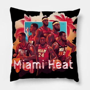 Miami Heat Pillow