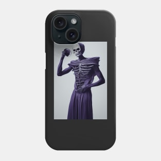 Skeleton as a Modern Model Phone Case