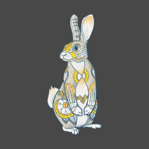 Mandala Bunny by Theysaurus