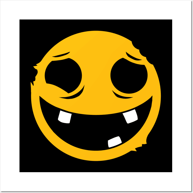 Scary Smiley Face - Smiley Face - Posters and Art Prints