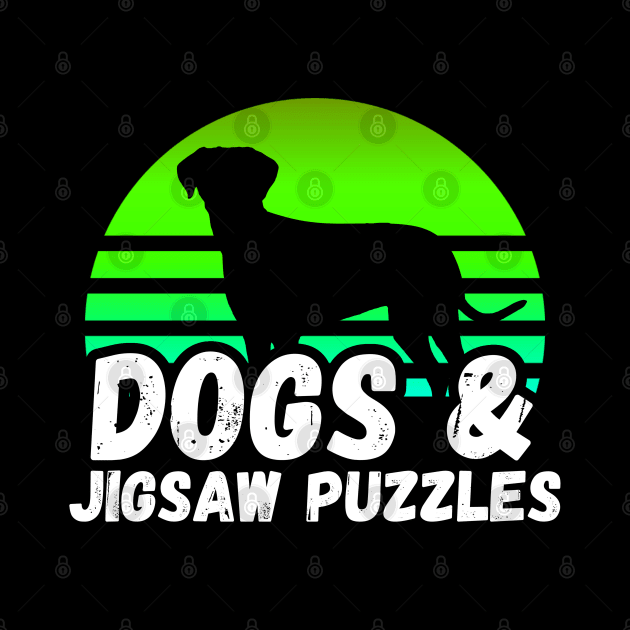 Dogs & Jigsaw Puzzles by Mey Designs