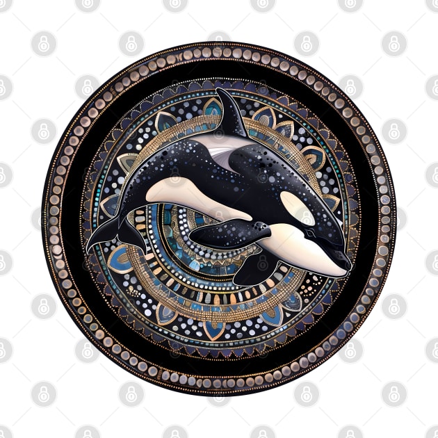 Mandala - Orca by aleibanez