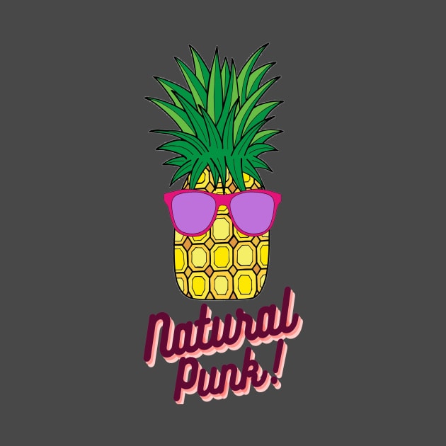 funny pineapple sunglasses natural punk by kickstart