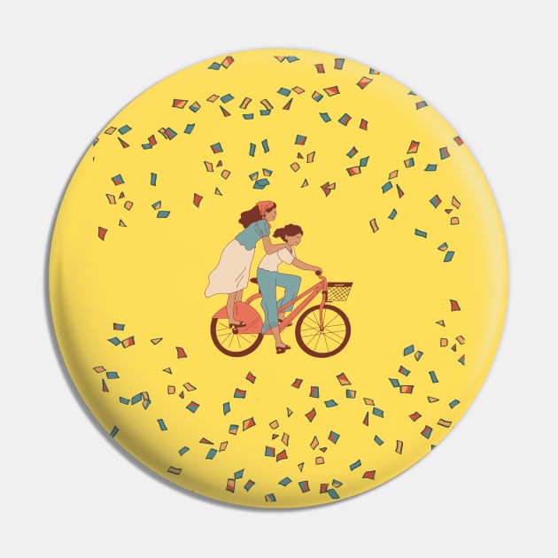 Go for a ride Pin by SkyisBright