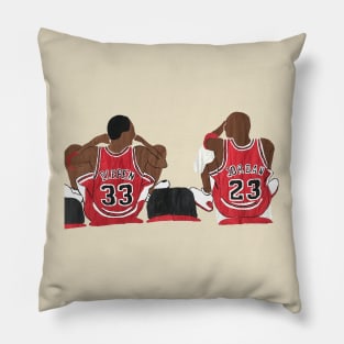 Jordan And Pippen Pillow