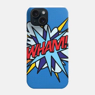 Comic Book Pop Art WHAM Phone Case