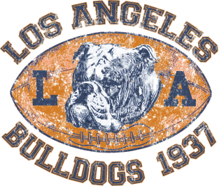 LA Bulldogs Magnet