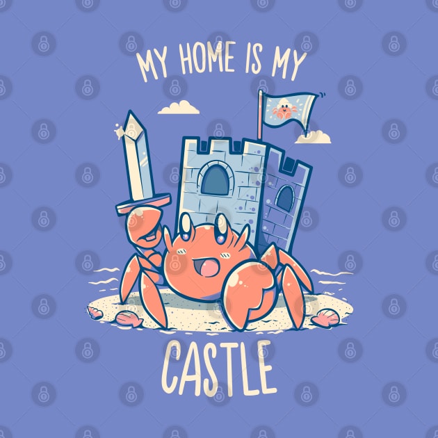 My Home is My Castle - Hermit Crab by TechraNova