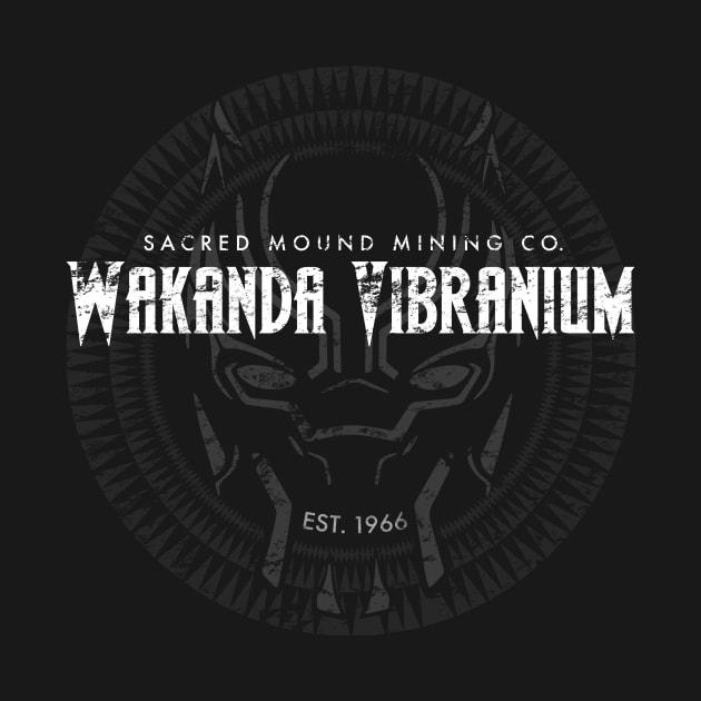 Wakanda Vibranium by TailoredTees