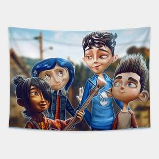 laika kids Tapestry