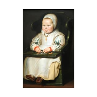 Portrait of Susanna de Vos, the Painter's Third Daughter by Cornelis de Vos T-Shirt